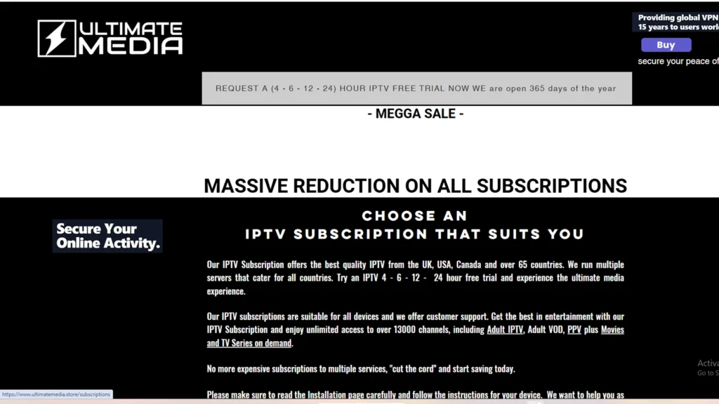 Ultimate Media Store