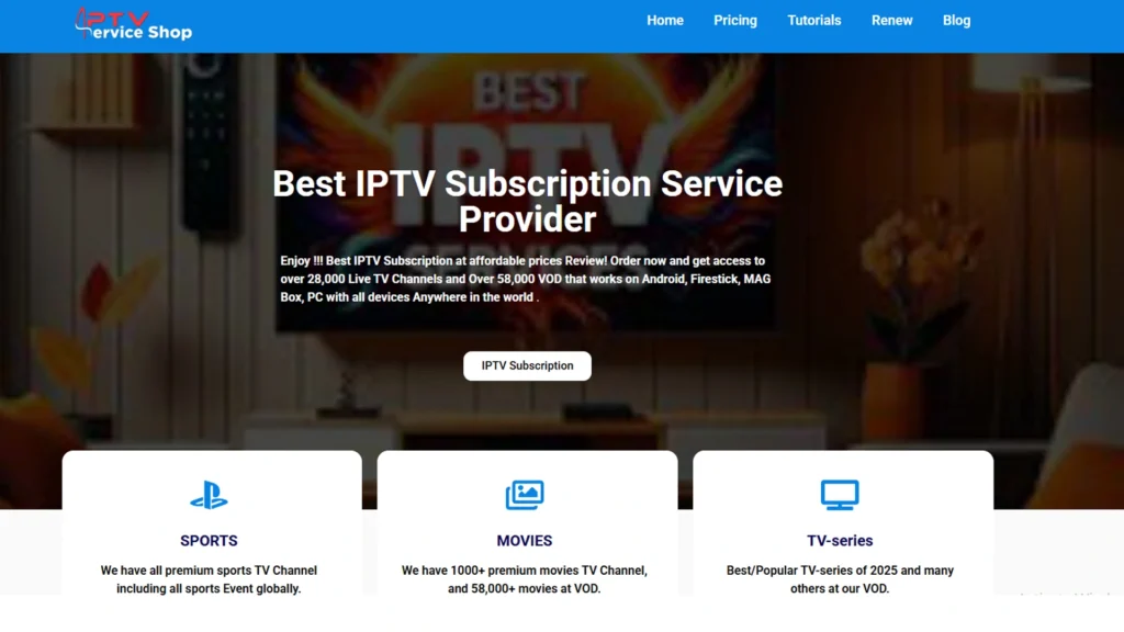 IPTV Service Shop