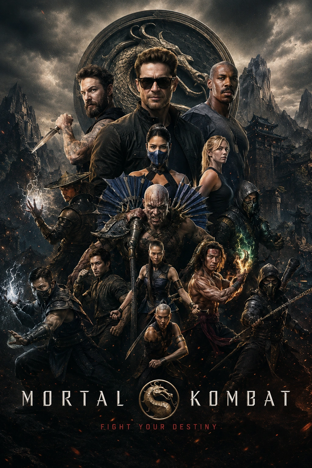 Mortal Kombat action movie Fight Your Destiny - 4K streaming on IPTV