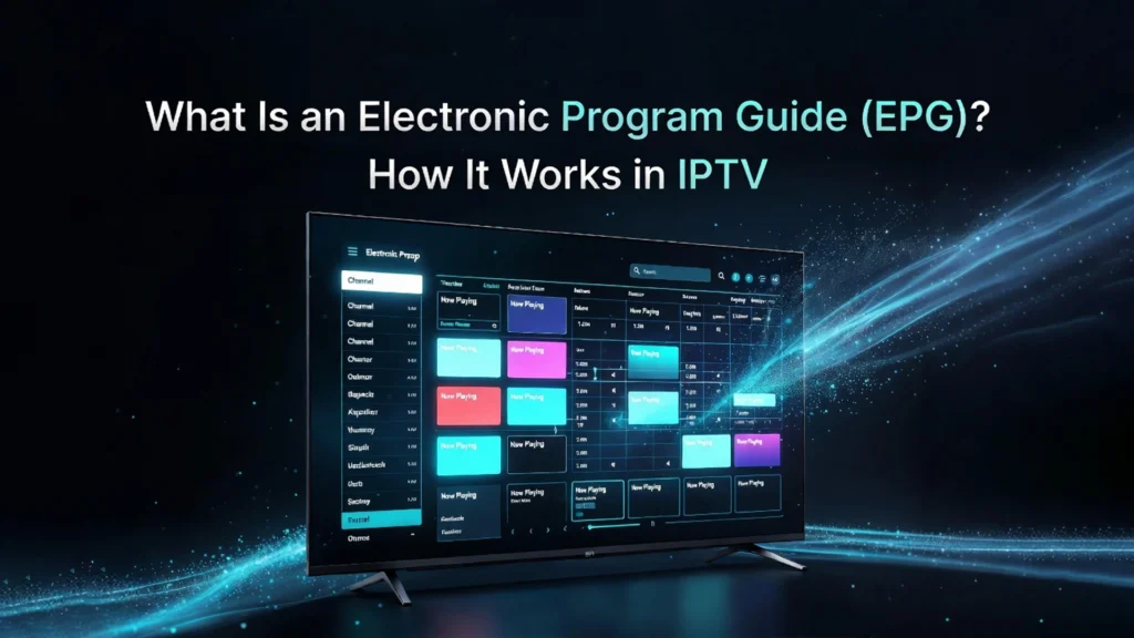 What is an Electronic Program Guide (EPG) and how it works in IPTV