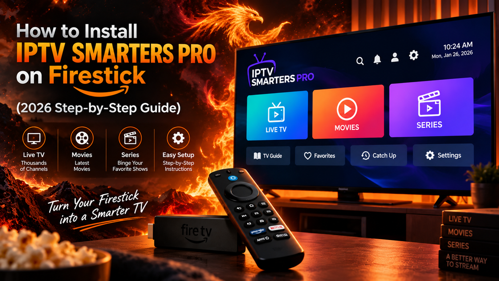 IPTV Smarters Pro on Firestick installation guide