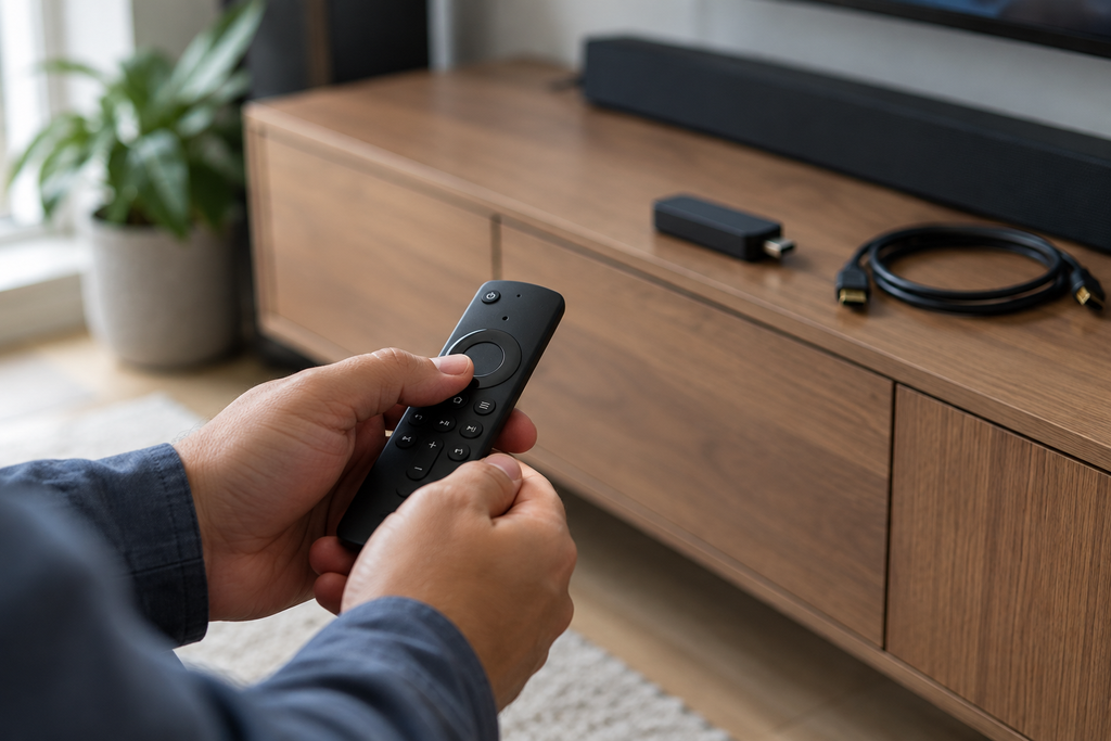 Streaming remote and device used to watch NHL games on ESPN, TNT and NHL Network